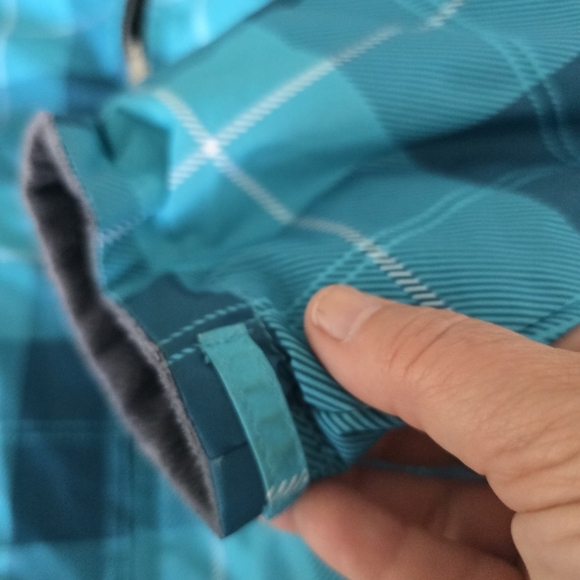 ZeroXposur Jacket Kids Large Plaid Winter Ski Reversible - Picture 8 of 10